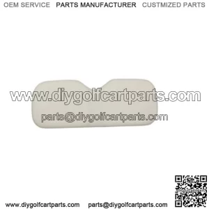 Seat Back Assembly- Oyster for EZGO RXV Golf Carts