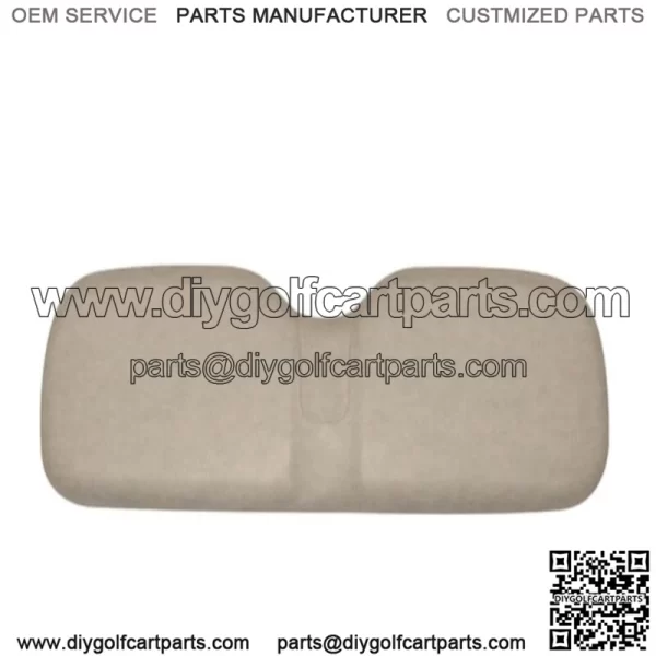 Front Seat Back Assembly- Stone for EZGO RXV Golf Carts