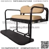 MACH3 EZGO TXT Golf Cart Rear Flip Seat Kit with Steel Frame | Compatible with 1995 & Up E-Z-GO TXT/Valor/Freedom TXT / T48 Models - Image 2