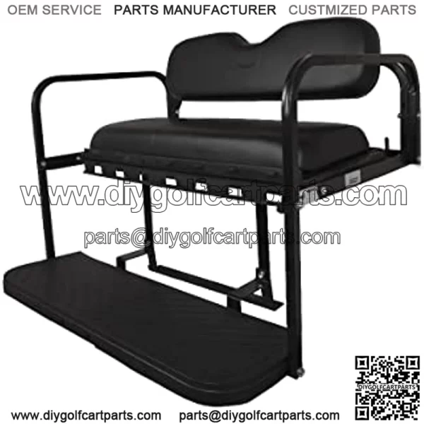 Mach3 EZGO RXV Golf Cart Rear Flip Seat Kit - Image 2