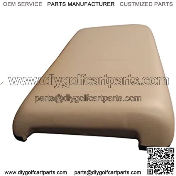 Golf Cart Front Seat Lean Back Cushion Front Seat Bottom Cushion, Tan/Black/Beige/Sand Stone Color for Club Car DS 2000.5+, EZGO TXT 1993+/RXV 2008 - Image 4