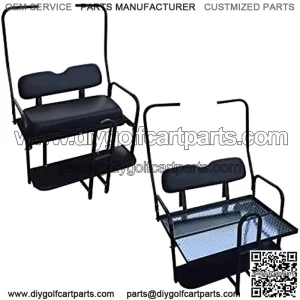 Rear Flip Seat for Club Car DS Golf Cart 1982-2000 Model