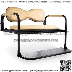 MODZ? Flip4 Club Car DS Golf Cart Rear Seat Kit ?C Buff,Ball Joint Tie Rod End Kit for Club Car Precedent 2004-up Golf Cart, OEM# 102022601, 102288301,DESERT FOX GOLF Phone Caddy,MODZ? Flip4 Club Car Precedent Golf Cart Rear Seat Kit ?C White,Golf Cart Armrest with Cup Holder for EZGO Club Car Yamaha - Upgrade Support Frame/No Drilling Required - Just Only Fit 1.0" Square Tube Frame