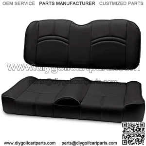 MODZ? FS1 Custom Golf Cart Front Seat for EZGO TXT - [1995-Up] - Black Base - No Pattern