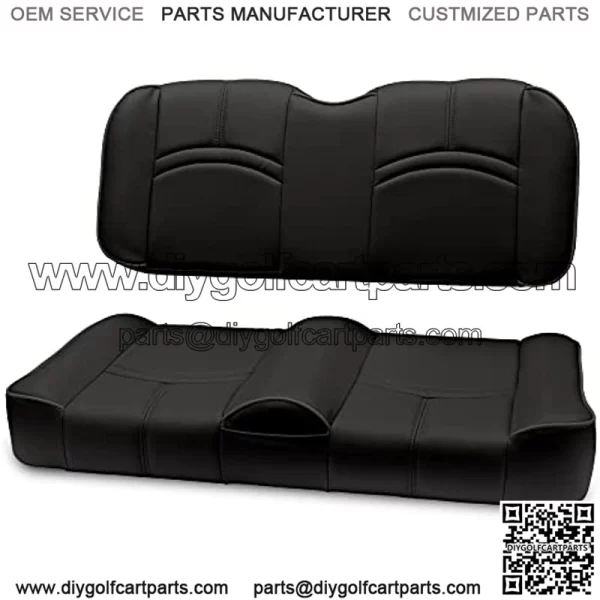 MODZ? FS1 Custom Golf Cart Front Seat for EZGO TXT - [1995-Up] - Black Base - No Pattern