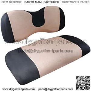 Golf Cart Seat Cover Set Fit for Club Car, EZGO, Yamaha, Breathable Air Bench Seat Covers Keep The Seats Cool in The Summer Heat Washable Polyester Mesh Cloth Without Logo-Large