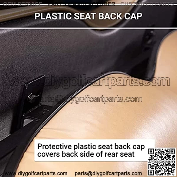 Flip4 EZGO RXV Golf Cart Rear Seat Kit ?C Stone Beige - Image 5