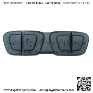 Club Car DS Black Plastic Seat Back Cap 2000 and up