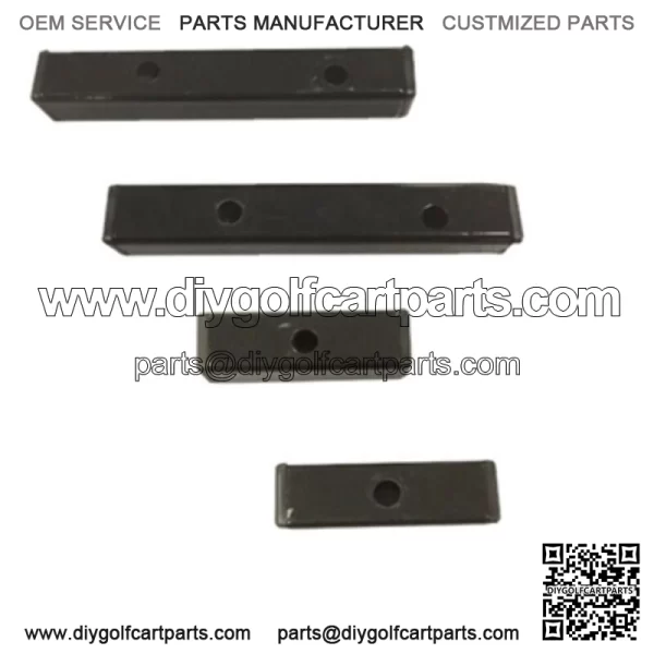 Front Seat Cushion Lean Back Bracket Set for Club Car Precedent Golf Cart
