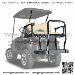 Genesis 300 Rear Seat Kit W/Deluxe Buff Cushions Club Car Precedent Golf Cart