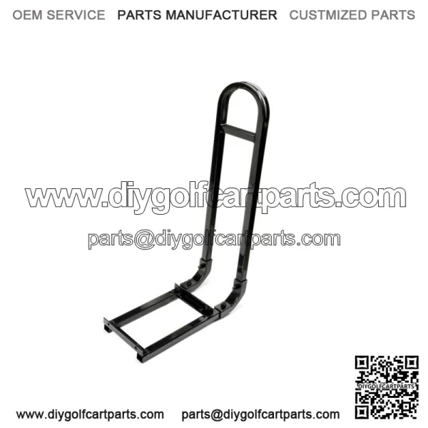 ProFX Rear Seat Kit with Grab Bar for Club Car DS (2000.5-Up) Golf Cart - Black - Image 3