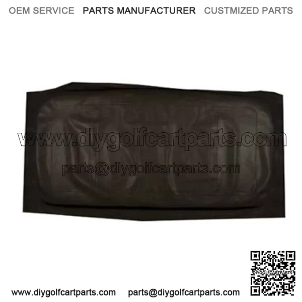EZGO TXT Golf Cart Front Seat Cover - Black Seat Bottom
