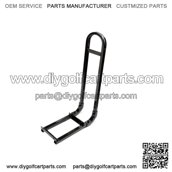ProFX Rear Seat Kit w/ Grab Bar for Club Car DS (1982-2000.5) Golf Cart - Black - Image 3