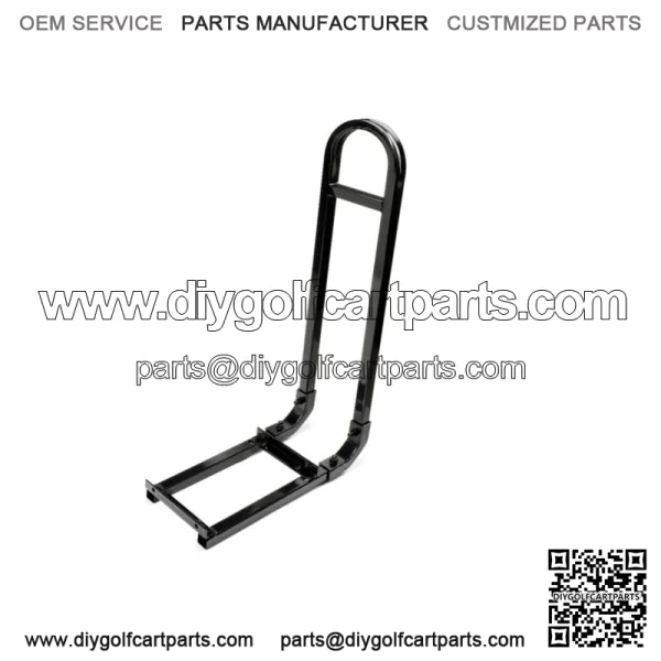 ProFX Rear Seat Kit with Grab Bar for EZGO RXV (2008-Up) Golf Cart - Black - Image 3