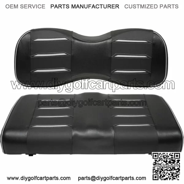 BU Prism Rear Seat Covers for Golf Carts with or Genesis 150 Seats