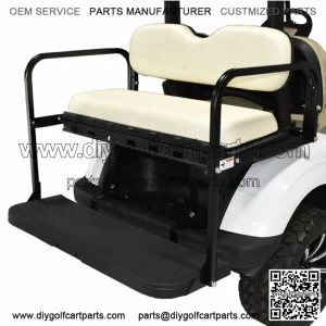 MACH3 Rear Flip Seat for Yamaha G-Series Golf Carts G19-G22 - Ivory