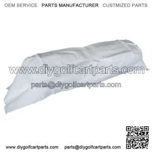 EZGO TXT Golf Cart Golf Cart Front Seat Cover - White Seat Backrest