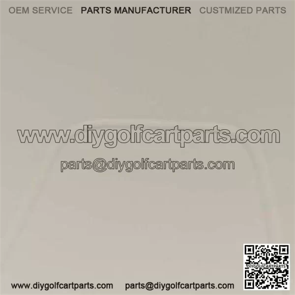 EZGO RXV Golf Cart Oyster Seat Back Assembly (Fits 2016-Up) - Image 2