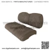Suede Front Seat Cushions for Club Car Precedent/Tempo/Onward Golf Cart - Pewter - Image 3