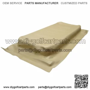 EZGO Shuttle / Express L6 / S6 / L6 Golf Cart Tan Front Seat Bottom Cover Only