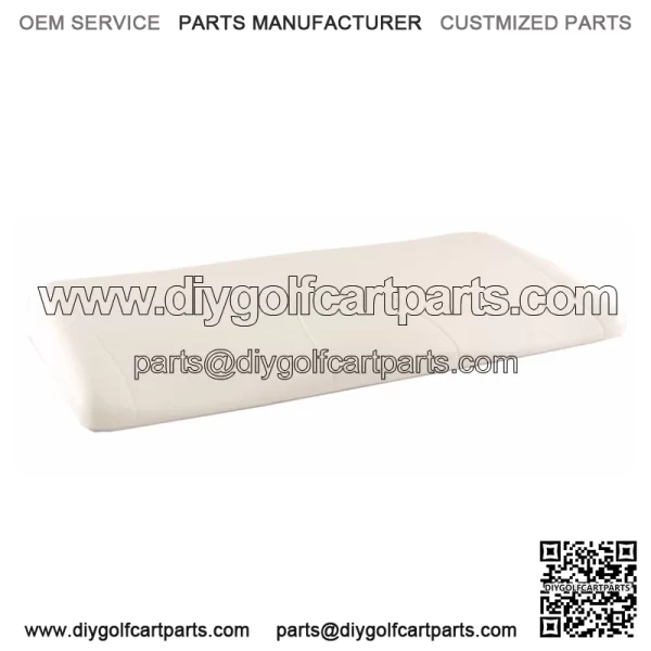 White Seat Bottom Assembly for Club Car Precedent -2004-Up