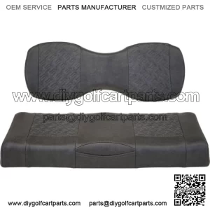 Executive Golf Cart Seats for Genesis Rear Seat Kits - Charcoal