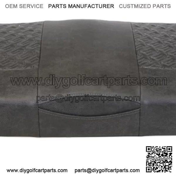 Executive Golf Cart Seats for Genesis Rear Seat Kits - Charcoal - Image 3