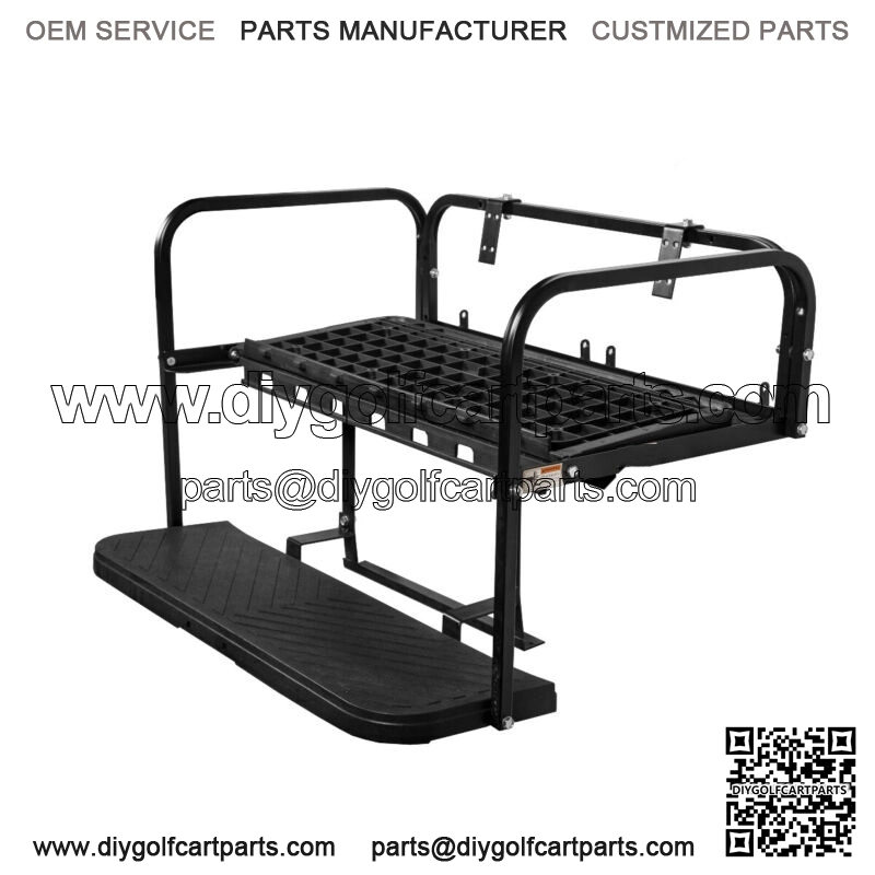 MACH3 Club Car Precedent/Onward/Tempo Golf Cart Rear Flip Seat Frame ONLY