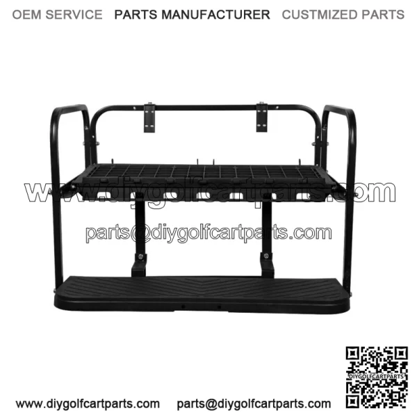 MACH3 Club Car Precedent/Onward/Tempo Golf Cart Rear Flip Seat Frame ONLY - Image 2