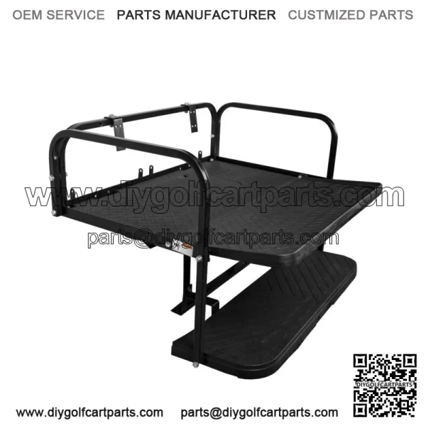 MACH3 Club Car Precedent/Onward/Tempo Golf Cart Rear Flip Seat Frame ONLY - Image 3