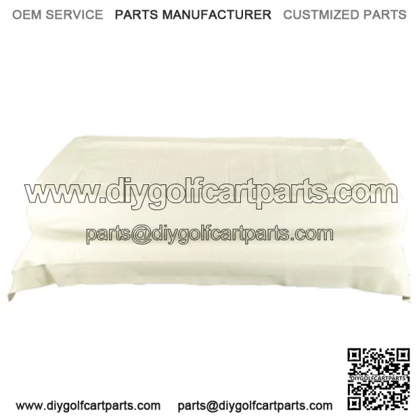 White Seat Bottom Cover Fits Yamaha G8 G14 G16 G19 G22 Golf Cart Models