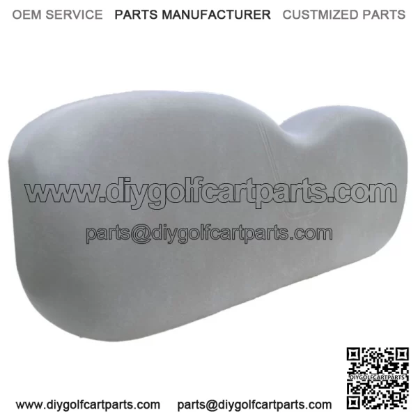 EZGO TXT/T48, TXT 2+2, L6, S4 Gray Seat Back Cushion Assembly