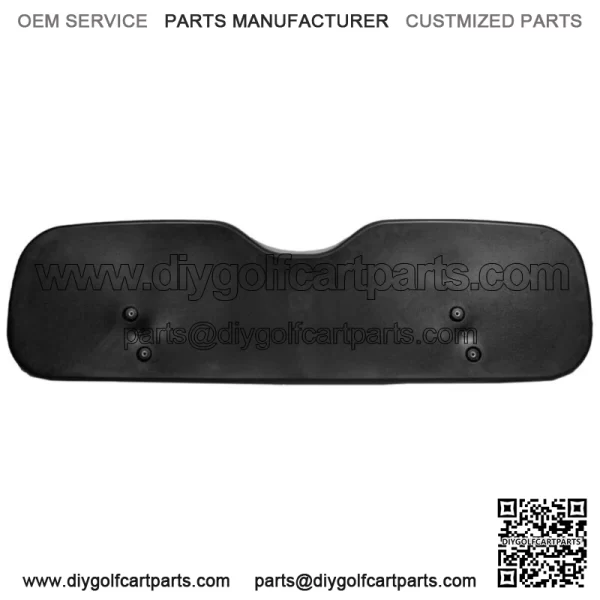 Premium Vinyl Seat Cushions for Mach3 Golf Cart Rear Seat - Light Graphite - Image 4