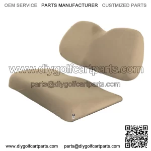 Classic Accessories Fairway Terry Cloth Golf Cart Seat Cover, Light Khaki