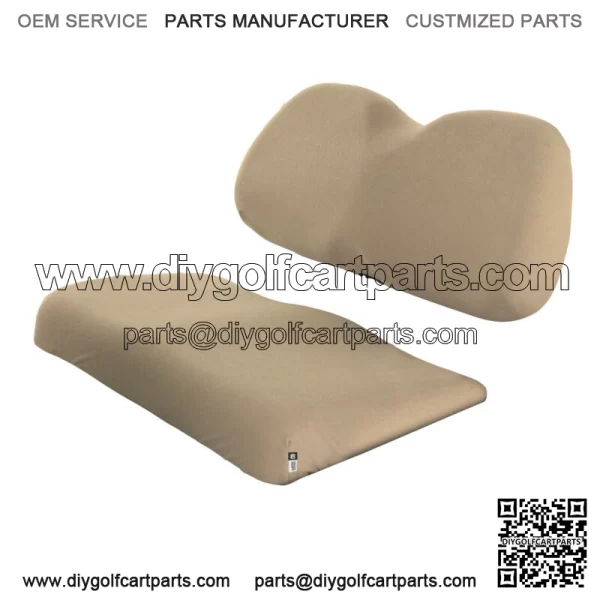 Classic Accessories Fairway Terry Cloth Golf Cart Seat Cover, Light Khaki