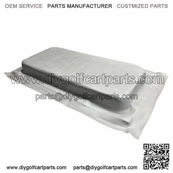 EZGO Shuttle / Express L6 / S6 / L6 Cloud Gray Front Seat Bottom Cover Only