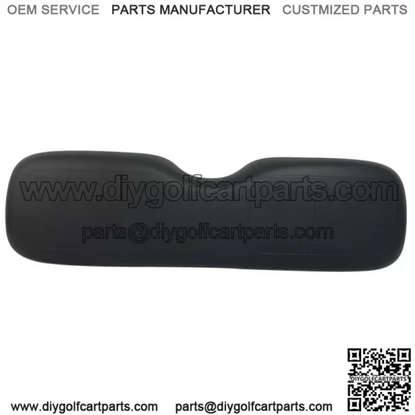 Black EZGO Front Seat Fits TXT Golf Cart 1994-2013, Bottom & Back Cushion Set - Image 4