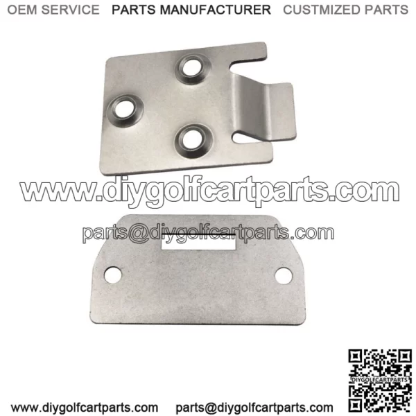 For EZGO TXT 1995-UP EZGO Golf Cart New Seat Hinge & Plate 71610-G01 71609-G01