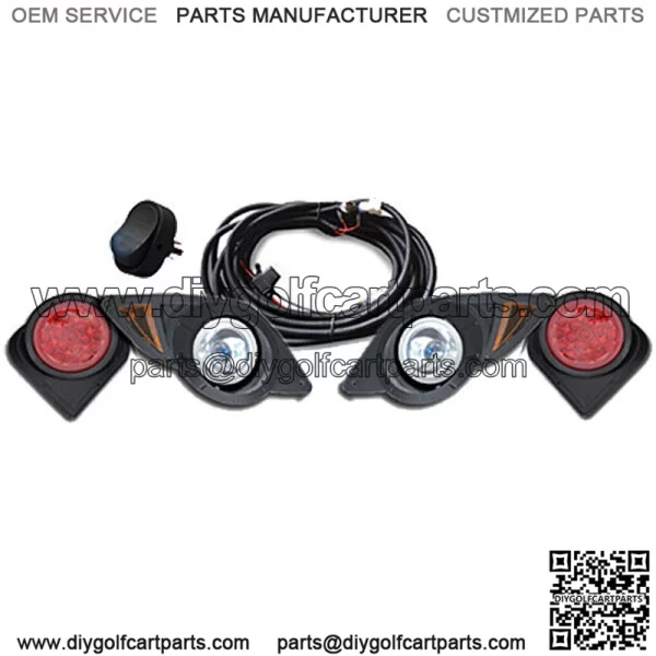 Light Kit for Yamaha G29/Drive Golf Cart (Fits 2007-2016 Models)