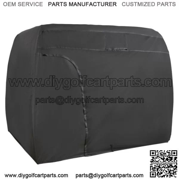 Heavy Duty Golf Cart Cover 600D Waterproof 4 Passenger Fit EZ GO Club Car Yamaha