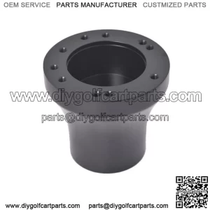 Steering Wheel Hub Adapter FOR EZ-GO TXT and RXV Golf Cart 5 Hole 6 Hole Black