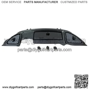 Club Car Precedent Golf Cart Carbon Fiber Dash Panel Locking Glove Box 2007+