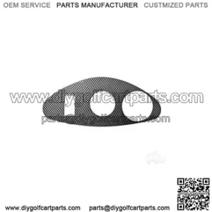 EZGO RXV Freedom Dash Cover Plate Carbon Fiber