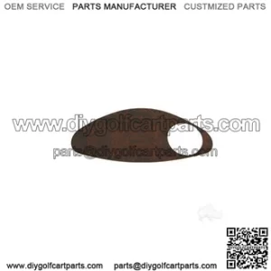 EZGO RXV Fleet Dash Cover Plate Dark Woodgrain
