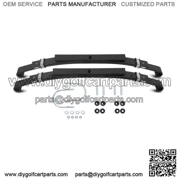 Heavy Duty Rear Leaf Springs FOR Club Car DS Golf Cart 1981+ 3 Leafs/Set of 2