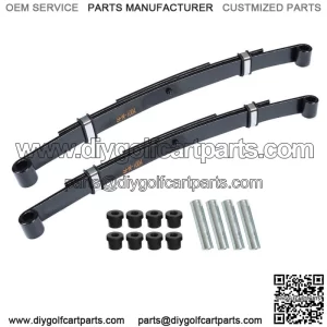 Heavy Duty Rear Leaf Springs Fit For Ezgo TXT GAS 1996-2013 Golf Cart (Set of 2)