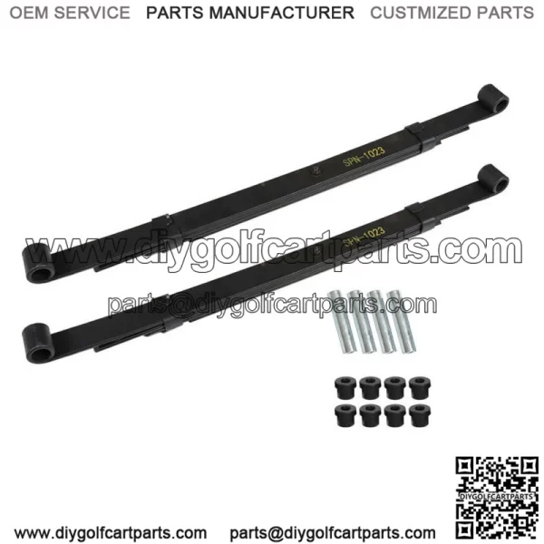 Set of Rear Heavy Duty For Club Car Precedent Golf Cart  Leaf Springs 2004-up