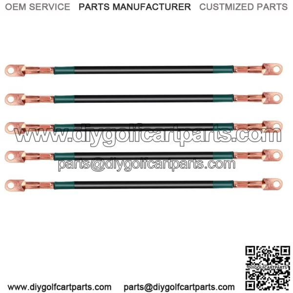 Golf Cart Battery Cables 4 Gauge for Yamaha G2 G8 G9,Club Car DS,36V & 48V