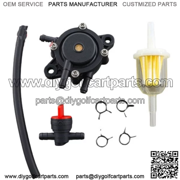 Golf Cart Fuel Pump Kit For EZGO TXT/RXV/ST Medalist Kawasaki Fuji Robin