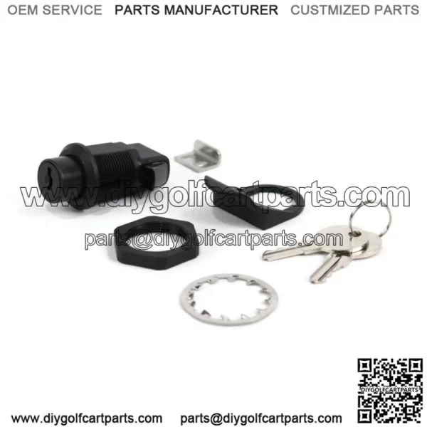 Universal Glove Box Dash Lock Kit for Club Car DS, Precedent & Tempo Golf Carts